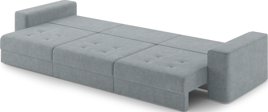 Диван прямой трехместный Конте, модель 036, Danco 995 (серый)