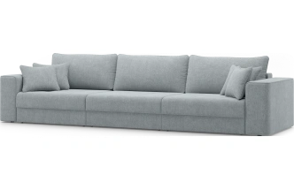 Диван прямой трехместный Конте, модель 036, Danco 995 (серый)