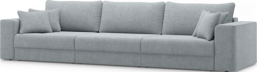 Диван прямой трехместный Конте, модель 036, Danco 995 (серый)