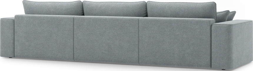 Диван прямой трехместный Конте, модель 036, Danco 995 (серый)