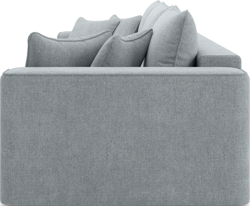 Диван прямой трехместный Конте, модель 036, Danco 995 (серый)