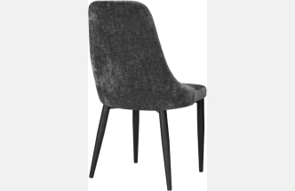 Стул Kora, на металлокаркасе, black / dark gray