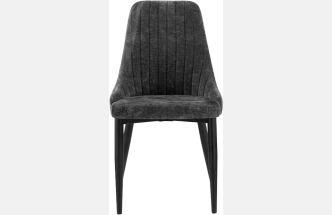 Стул Kora, на металлокаркасе, black / dark gray