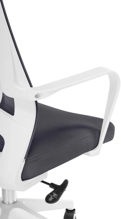 Компьютерное кресло Tilda, темно-серый / белый