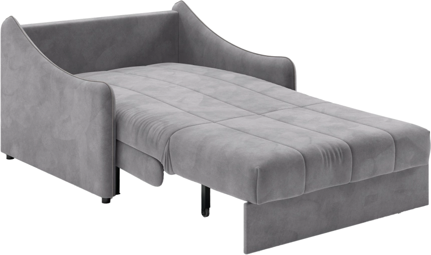 ​Диван прямой Дели 120, модель 032, Ultra Grey​ / Ultra Dove (серый)