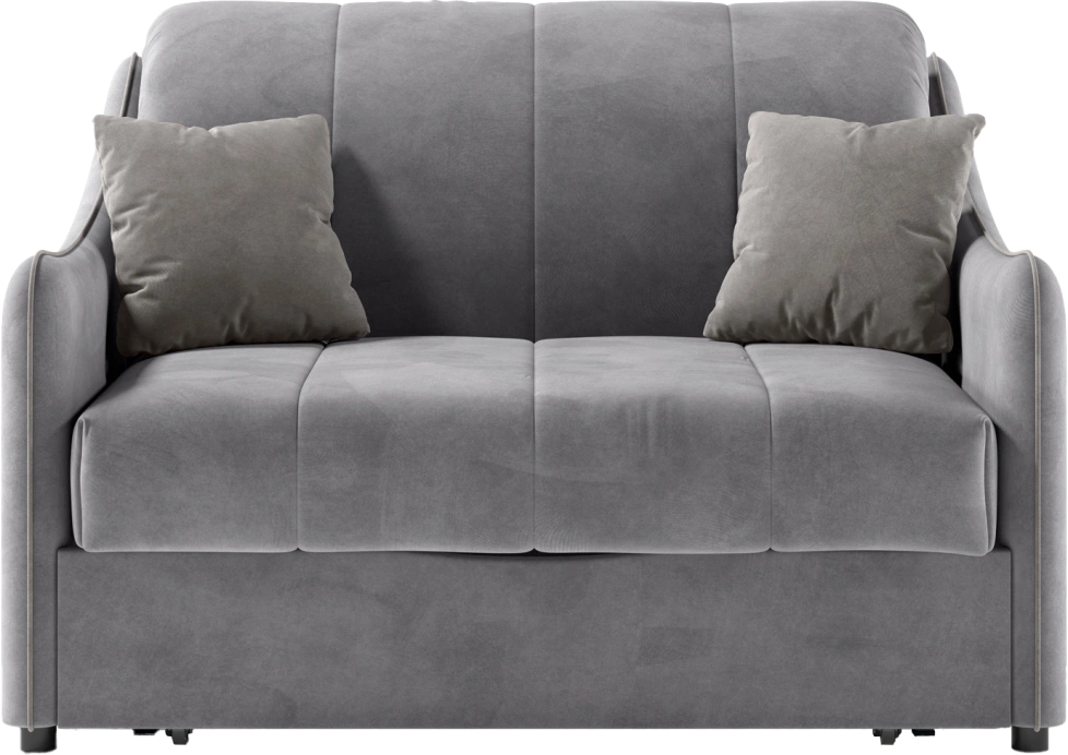 ​Диван прямой Дели 120, модель 032, Ultra Grey​ / Ultra Dove (серый)