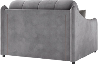 ​Диван прямой Дели 120, модель 032, Ultra Grey​ / Ultra Dove (серый)