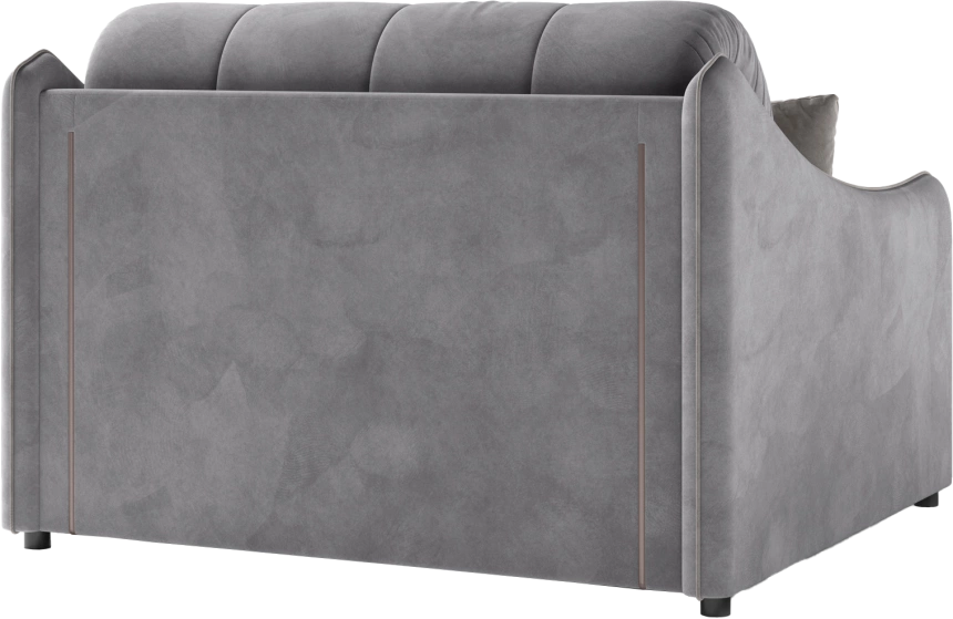 ​Диван прямой Дели 120, модель 032, Ultra Grey​ / Ultra Dove (серый)