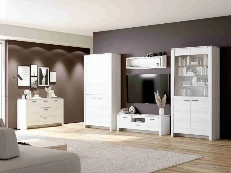 Модульная гостиная Мальта 1, дуб винтерберг