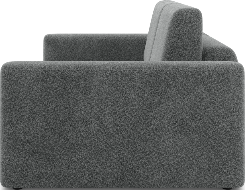 Диван прямой двухместный Дарио, модель 144, OVIS 86 (графитовый)