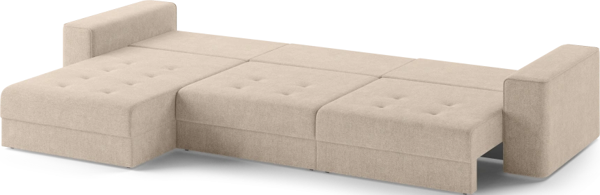 Диван угловой трехместный Конте, модель 036, Danco 130 (бежевый)