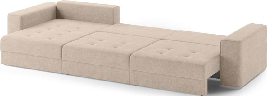 Диван угловой трехместный Конте, модель 036, Danco 130 (бежевый)
