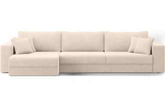 Диван угловой трехместный Конте, модель 036, Danco 130 (бежевый)