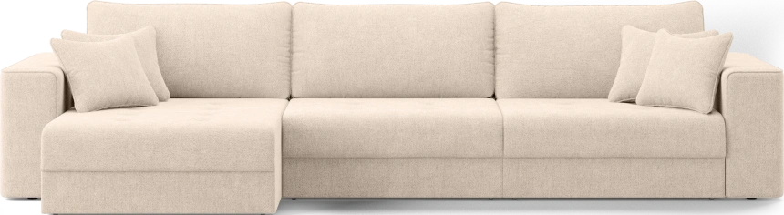 Диван угловой трехместный Конте, модель 036, Danco 130 (бежевый)