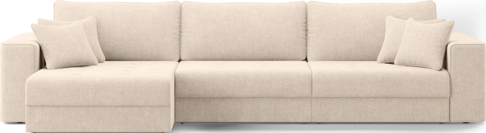 Диван угловой трехместный Конте, модель 036, Danco 130 (бежевый)