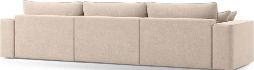 Диван угловой трехместный Конте, модель 036, Danco 130 (бежевый)
