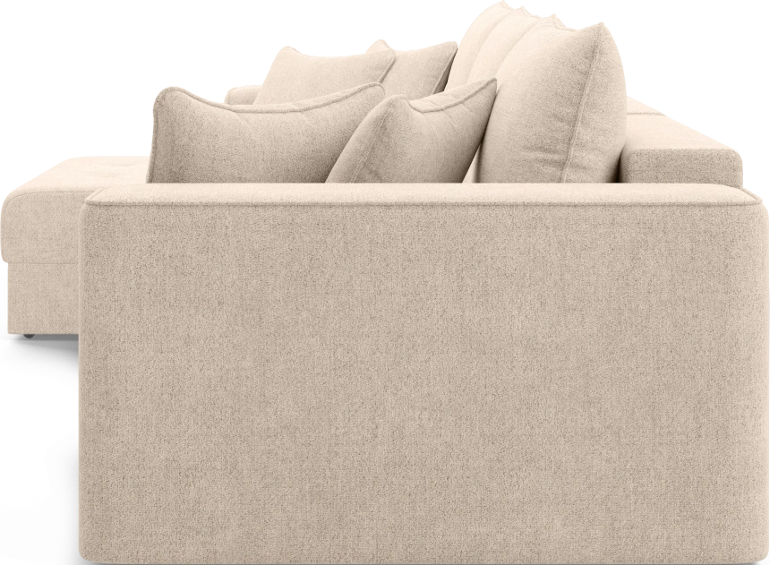 Диван угловой трехместный Конте, модель 036, Danco 130 (бежевый)