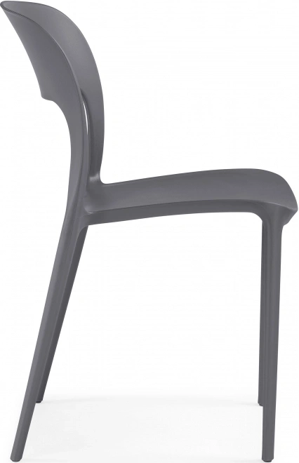 Пластиковый стул Эгри, серый