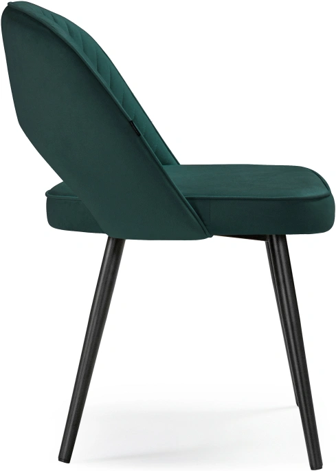 Стул Сандвикен, мягкий, черный / velutto 20