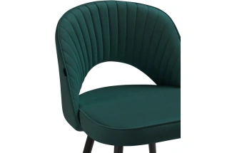 Стул Сандвикен, мягкий, черный / velutto 20