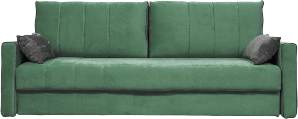 Диван прямой Бали 3, Tenerife grass, Tenerife stone