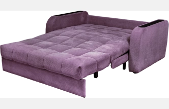 Диван прямой Дублин 140, Sense 03 plum, Венге