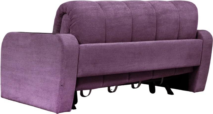 Диван прямой Дублин 140, Sense 03 plum, Венге