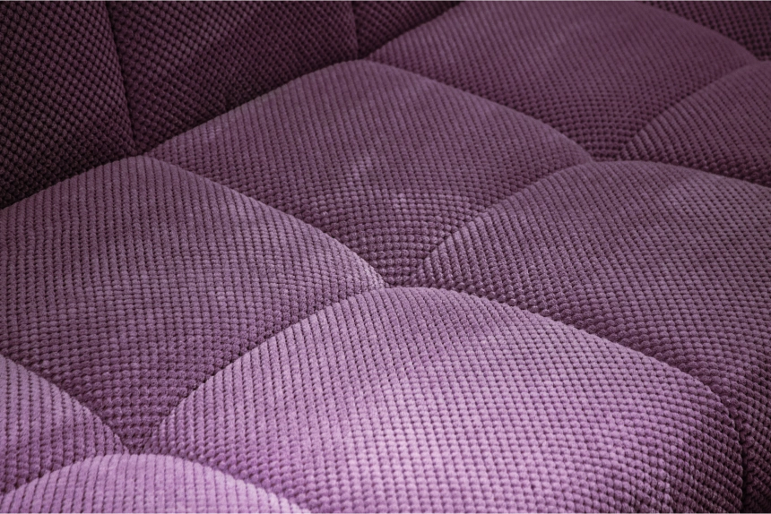 Диван прямой Дублин 140, Sense 03 plum, Венге