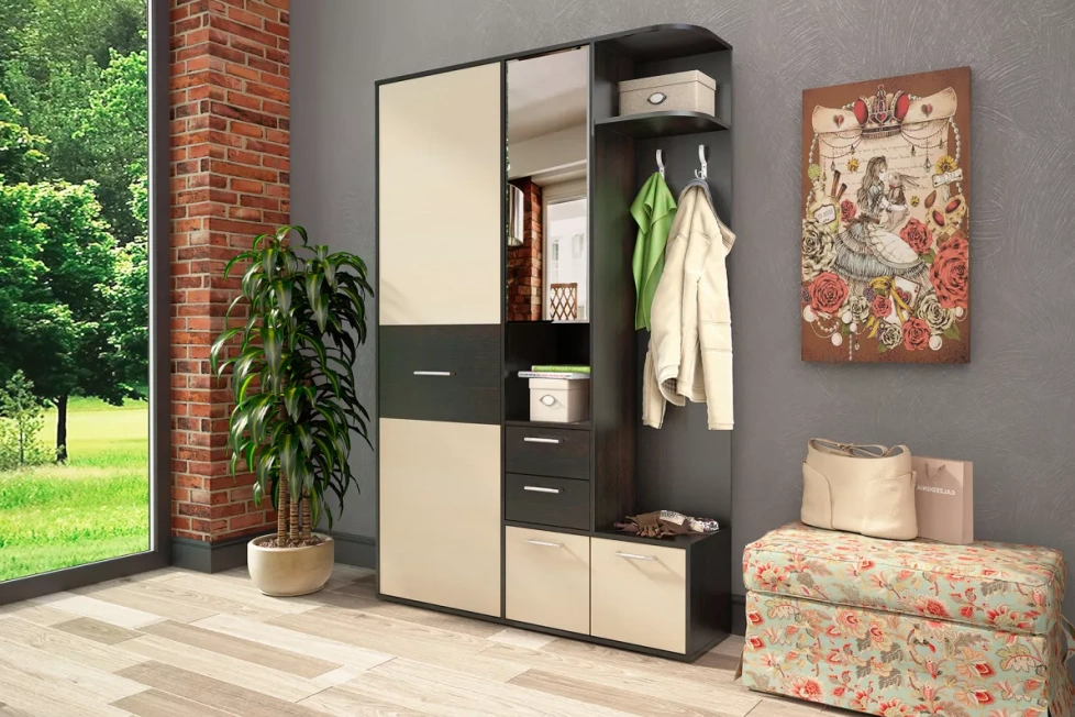 Прихожая Диана, Дуб феррара/Дуб кремона