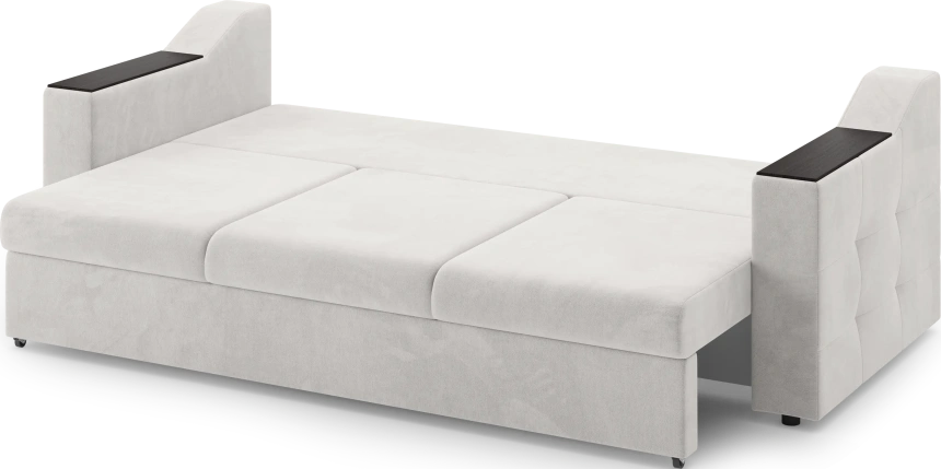 Диван прямой трехместный Невада, модель 020, Omega 01 (бежевый)