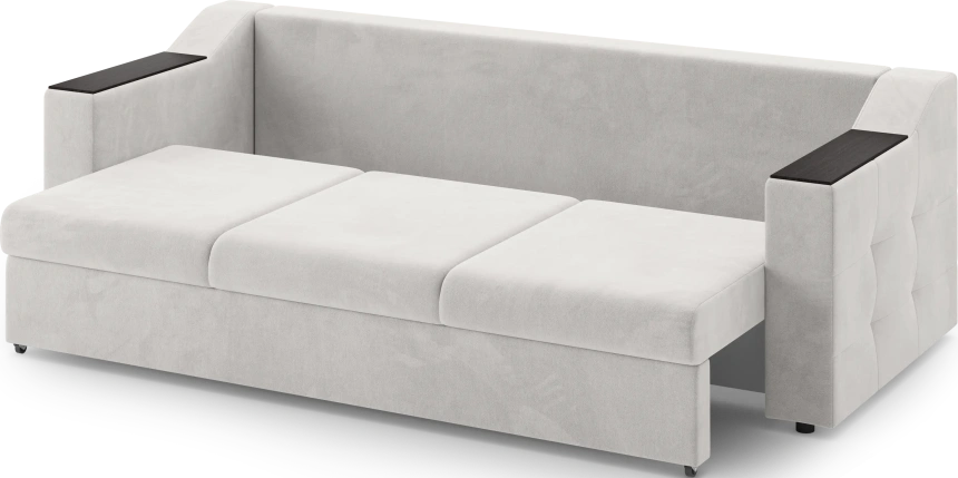 Диван прямой трехместный Невада, модель 020, Omega 01 (бежевый)