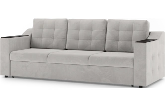 Диван прямой трехместный Невада, модель 020, Omega 01 (бежевый)