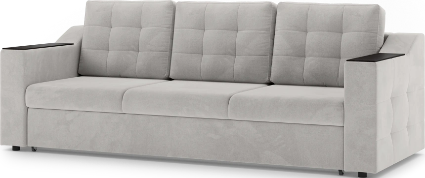 Диван прямой трехместный Невада, модель 020, Omega 01 (бежевый)