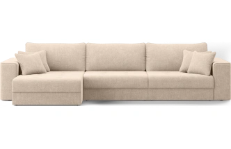 Диван угловой трехместный Конте, модель 036, Danco 290 (коричневый)