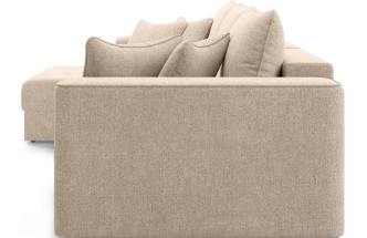 Диван угловой трехместный Конте, модель 036, Danco 290 (коричневый)