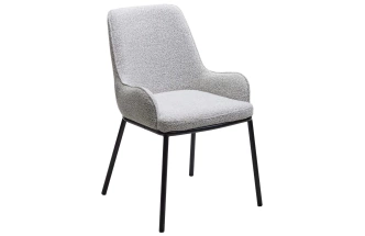 Стул Brio, мягкий, UF995-02, букле, черный каркас 