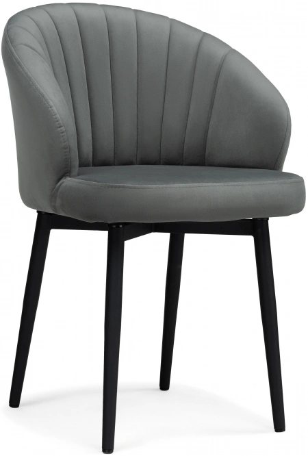 Стул Бэнбу, мягкий, поворотный, MR-11 / черный