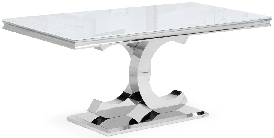 Обеденный стол Klod, 180х90х76, стекло