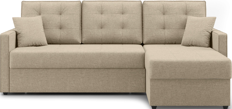 Диван угловой Фишер 2, модель 114, Savana Camel (бежевый)