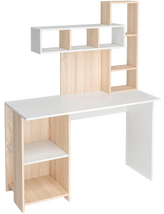 Письменный стол Эфес, дуб сонома / белый