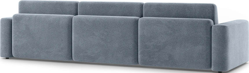 Диван прямой трехместный Дарио, модель 144, OVIS 78 (синий)