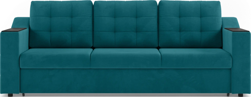 Диван прямой трехместный Невада, модель 020, Omega 61 (зелёный)