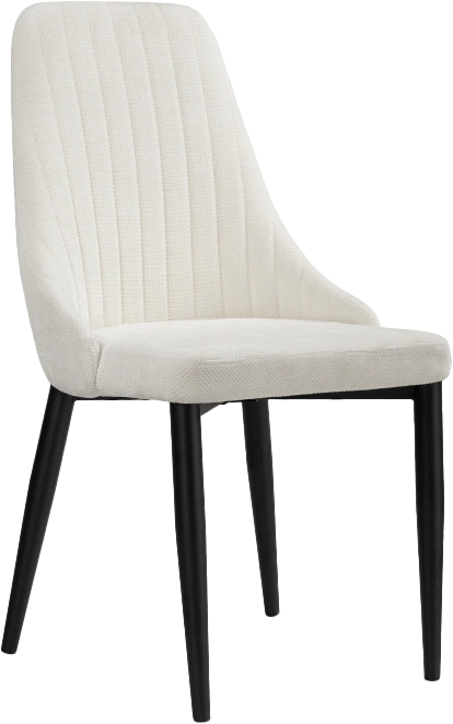 Стул Kora, на металлокаркасе, white / black