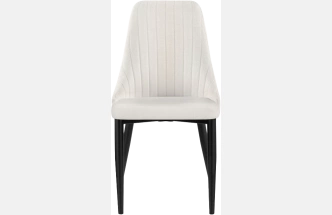 Стул Kora, на металлокаркасе, white / black