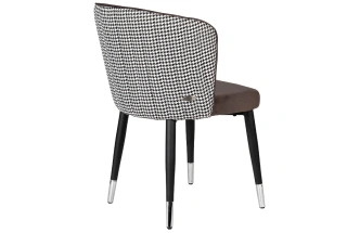 Стул 30C-1232F GR, мягкий, велюр, серый