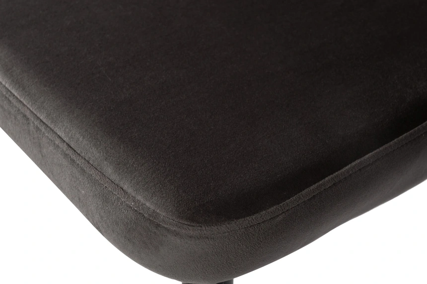 Стул 30C-1232F GR, мягкий, велюр, серый 