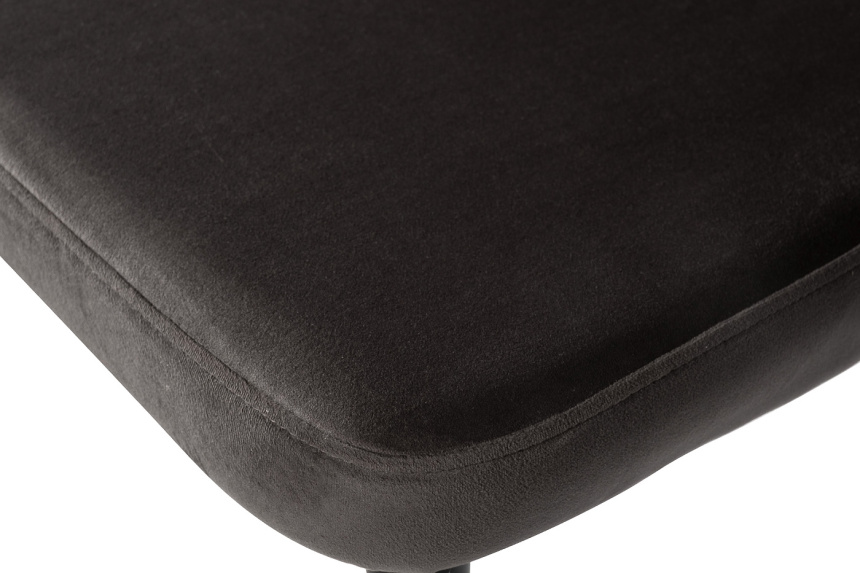 Стул 30C-1232F GR, мягкий, велюр, серый 