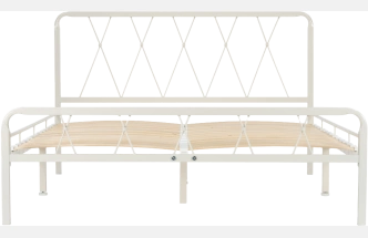 Кровать Иоханна 18, 160x200, белая