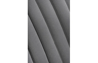 Стул Седа, мягкий, велюр темно-серый / черный