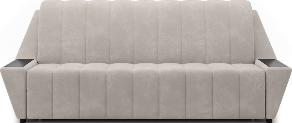 ​Диван прямой Канзас 180, модель 065, Maxx 100​ (бежевый) / венге